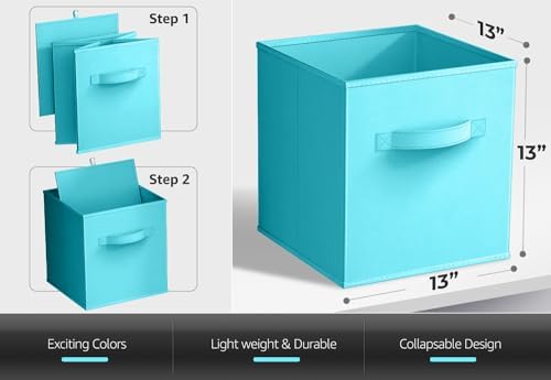 Sorbus Fabric Storage Cubes - Image 3