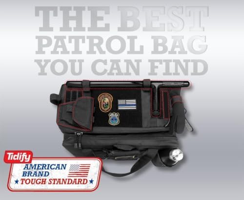 Tidify Patrol Bag Used By Law Enforcement Police Gear and Military Grade - Image 6