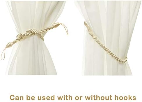 BEL AVENIR Curtain Tiebacks Ropes Tie-Backs, Handmade Holdbacks - Image 5