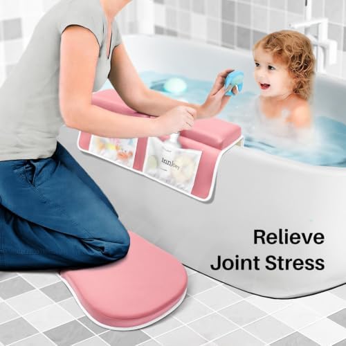 Odor-Free Baby Bath Kneeler and Elbow Rest Pad Set, 1.6'' Thick, Quickly Dry - Image 6