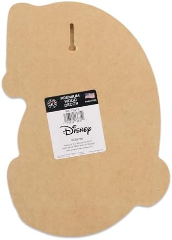 Open Road Brands Disney Winnie the Pooh Letter C Wood Wall Decor - Image 3