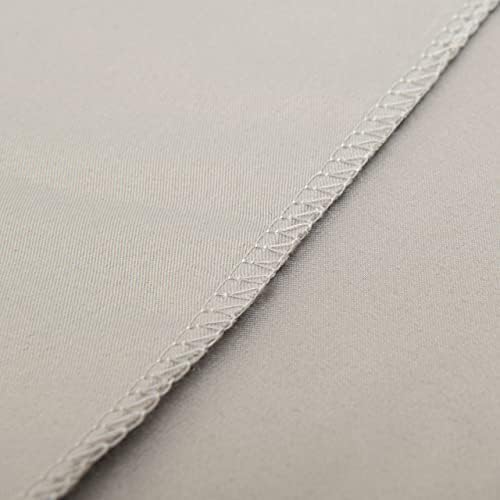 NTBAY Toddler Microfiber Bedding Set, 4 Piece, Smoke Grey - Image 3