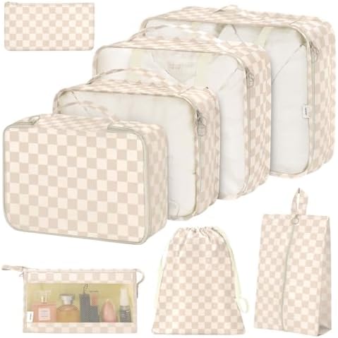 8 Set Packing Cubes for Suitcases, Packing Cube by Hatisan