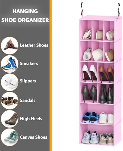 SpaceAid 2 Pack Hanging Closet Organizer and Storage - Image 6