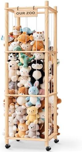 Stuffed Animal Zoo Organizer by Unknown