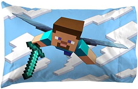 Minecraft Creeper Full Size Comforter Set 7 Piece Kids Bedding - Image 5