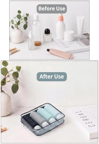 Gemice Travel Bottles for Toiletries, Tsa Approved Travel 6oz Size Containers - Image 7