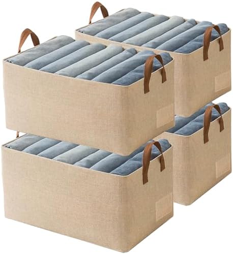 AARAINBOW Linen Closet Organizer Storage Bin by AARAINBOW