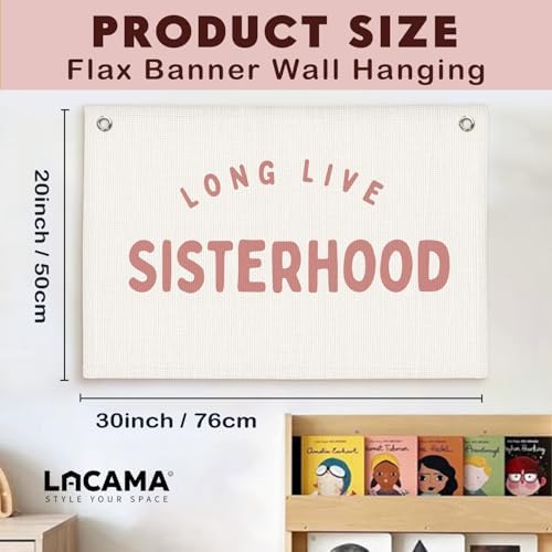 Lacama Long Live Sisterhood Banner - Image 3