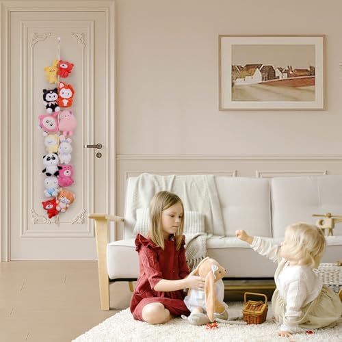 2 Pack Stuffed Animal Storage Chain Boho Room Decor, Hanging Stuffed Animal - Image 6