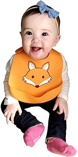 Hudson Baby Unisex Baby Silicone Bibs, One Size - Image 3