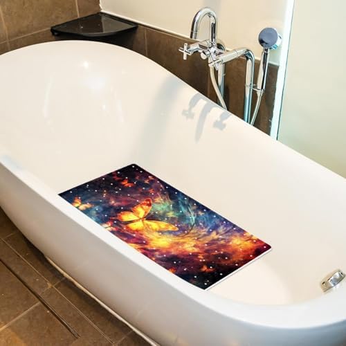 Shower Mat Bathtub Mat, 26.8x15.1 inch, Non-Slip Bath Mat - Image 5