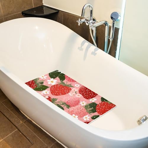 Non Slip Shower Mat Bathtub Mat 15.1x26.8 Inch, Quick Dry Bath Mat - Image 5