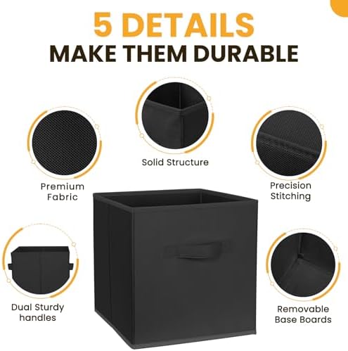 Large Storage Cubes- 13 Inch Cube Storage Bins - Image 6