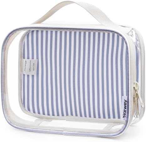 Narwey TSA Approved Clear Toiletry Bag by Narwey