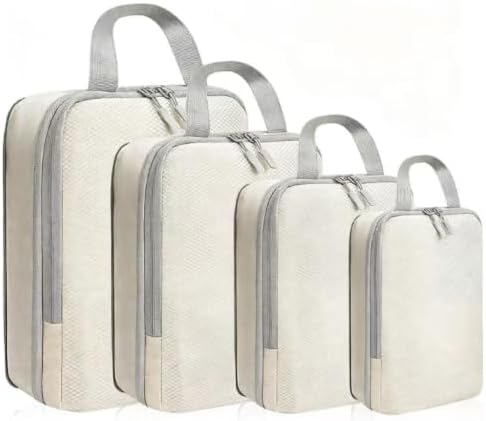 LANSKLBD 4/6/8 Set Packing Cubes by LANSKLBD