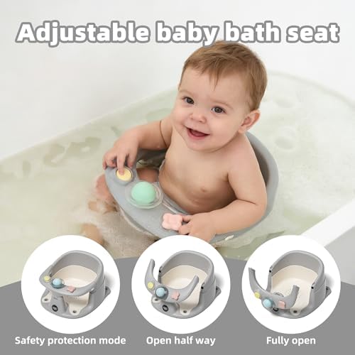 Baby Bath Seat for Babies 6 Months & up - Image 4