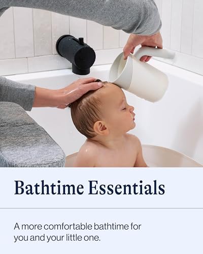 Lalo Bathtime Essentials Kit, Knee & Elbow Saver, Rinse Cup, & Spout Cover - Image 2