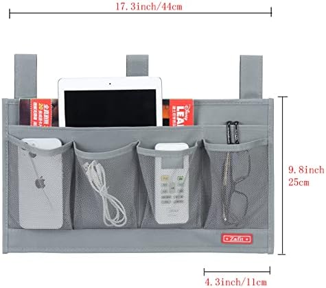 Zafit Hanging Bedside Caddy, Bedside Storage Organizer - Image 3