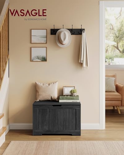VASAGLE Storage Chest, 29.9 Inches Width Bench - Image 2