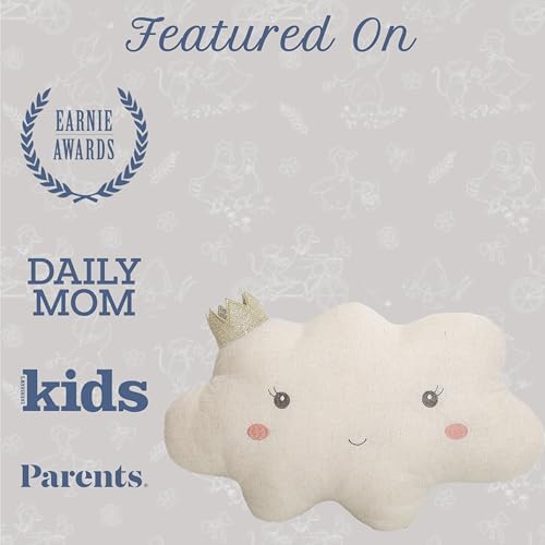 MON AMI Reine Cloud Shaped Throw Pillow, 16x10-Inch Cozy Cushion Gift - Image 5