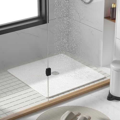 HITSLAM Square Shower Mat, 27 x 27 Inch Non Slip Bath Mat - Image 7