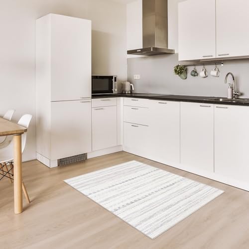 Nakagishi Boho 2x3 Washable Area Rug Non Slip Carpet - Image 3
