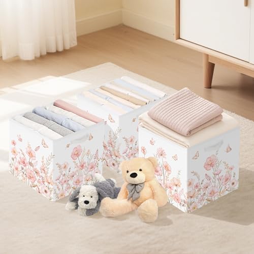 Clastyle 11.8" Flower Storage Basket Set of 3 - Image 6