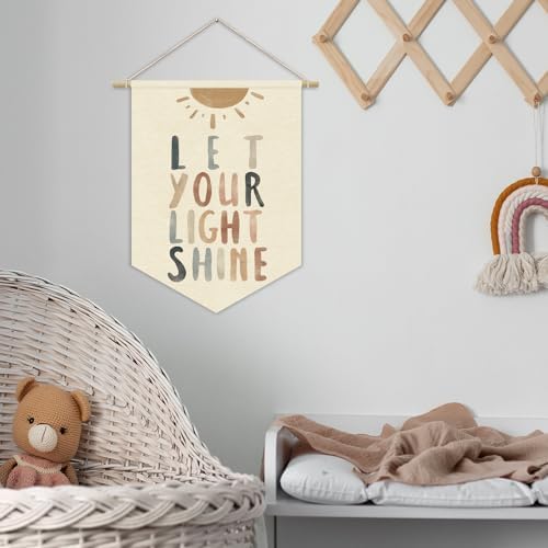 Inspirational Christian for Nursery Wall Decor, Let Your Light Shine for Kids - Image 7