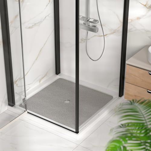 HITSLAM Square Shower Mat, 36 x 36 Inch Non Slip Bath Mat - Image 3