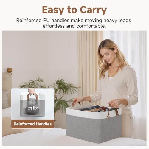 StorageWorks Fabric Storage Bin, Closet Bins - Image 5