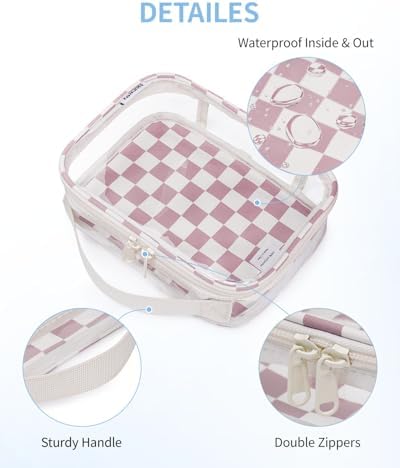 Narwey TSA Approved Clear Toiletry Bag - Image 4