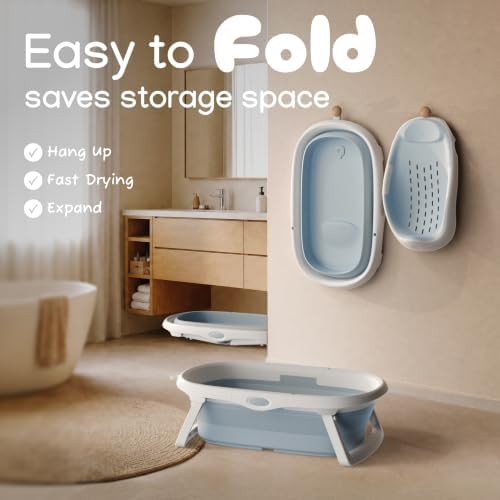 CheerTry 4-in-1 Collapsible Baby Bathtub - Image 6