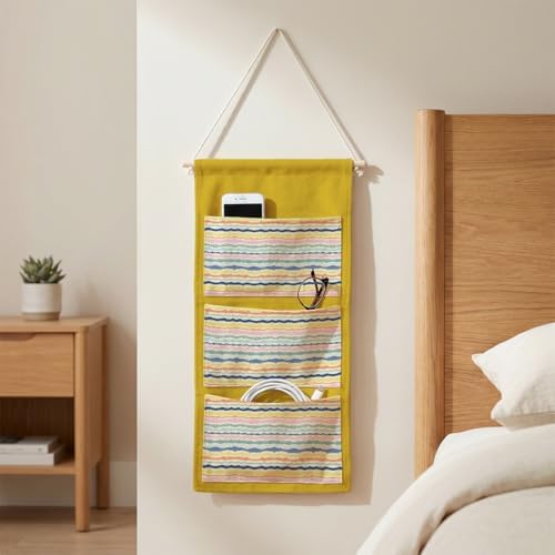 IAXIC Canvas Wall Hanging Organizer - Image 2
