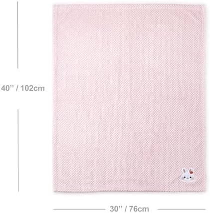 CREVENT 30''X40'' Cute Cozy Fluffy Warm Baby Blanket - Image 6