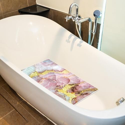 Bathtub Mat Non Slip 26.8x15.1 Inch, Machine Washable Shower Mats - Image 5