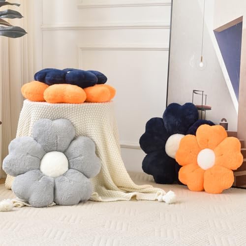 Flower Pillow, Cute Daisy Decorative Throw Pillows, 15 Inches - Image 4