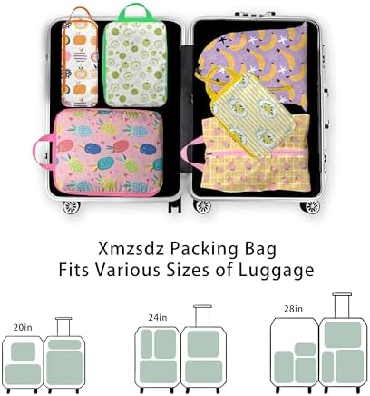 6 Pcs Compression Packing Cubes, Packing Cubes - Image 5