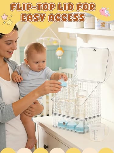 Biubee Flip-top Baby Bottle Organizer - Image 2