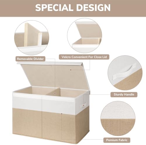 INDRESSME 85L Large Toy Storage Box - Image 7