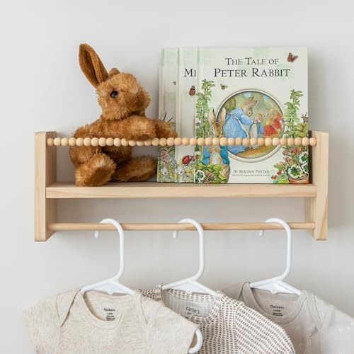 Nursery Floating Book Shelves for Wall - Image 5