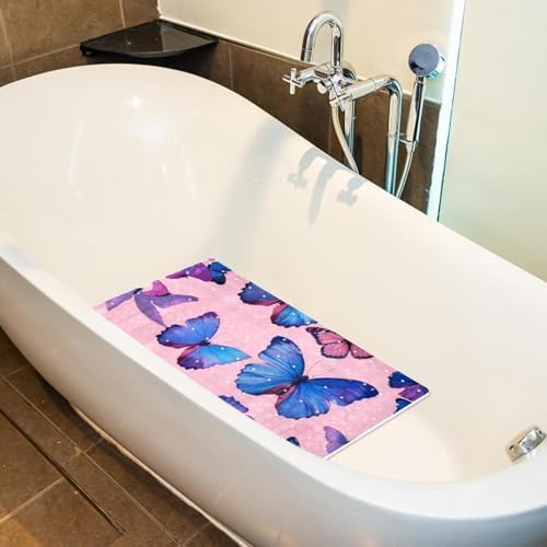 Non Slip Shower Mat Bathtub Mat 15.1x26.8 Inch, Quick Dry Bath Mat - Image 5