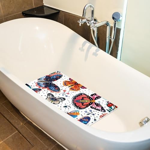 Non Slip Shower Mat Bathtub Mat 15.1x26.8 Inch, Quick Dry Bath Mat - Image 5