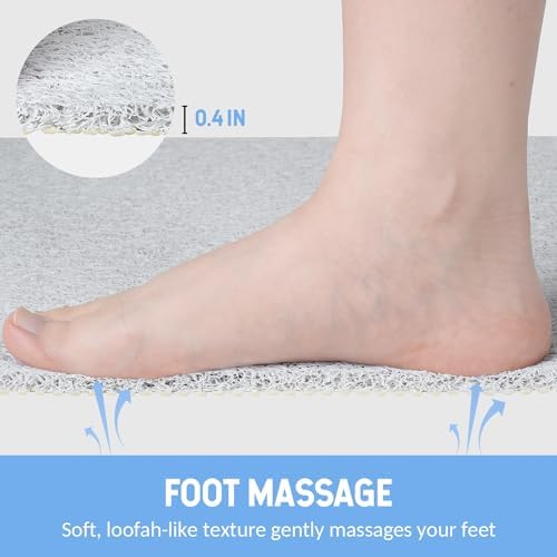 Hargiis Non-Slip Bathtub Mat, Anti Slip Shower Mat, Fast Drying Bathtub Mats - Image 5