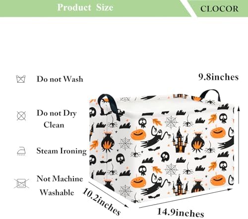 CLOCOR Rectangular Storage Basket, Waterproof Books Box - Image 6
