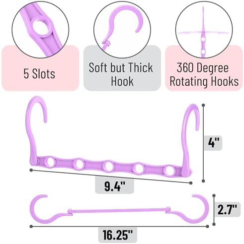 Mr. Pen- Space Saving Hangers, 360° Rotating Hooks - Image 3