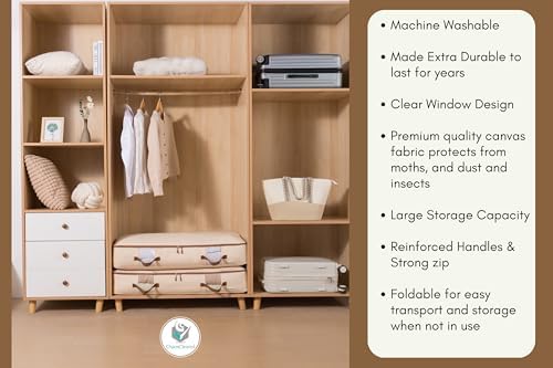 Chaos Cleared Canvas Storage Bags Designer Organizer - Image 6
