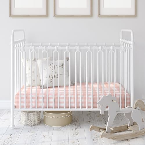 Peryiter 4 Pack Crib Sheets for Baby 52'' X 28" Yellow Daisy Crib Sheet - Image 6