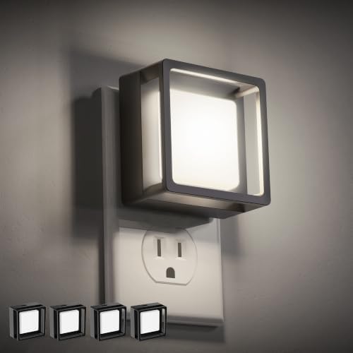 DORESshop LED Night Light, Plug in Night Light, Dusk to Dawn Sensor by DORESshop