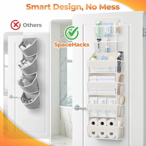 SpaceHacks 6-Tier Over the Door Organizer - Image 4